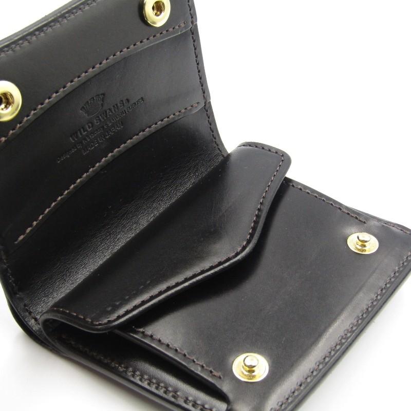 WILDSWANS 良品 ワイルドスワンズ 二つ折り財布 サドル Walkers KF-003 