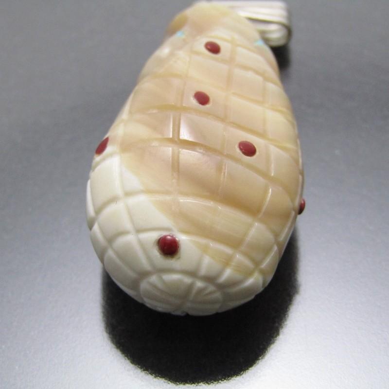 ズニ族 フェティッシュ コーンメイデン ペンダントトップ ネックレス