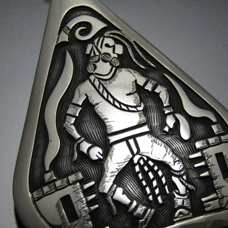 良品 Eddison Wadsworth ホピ族 ペンダント メイズ カチナ