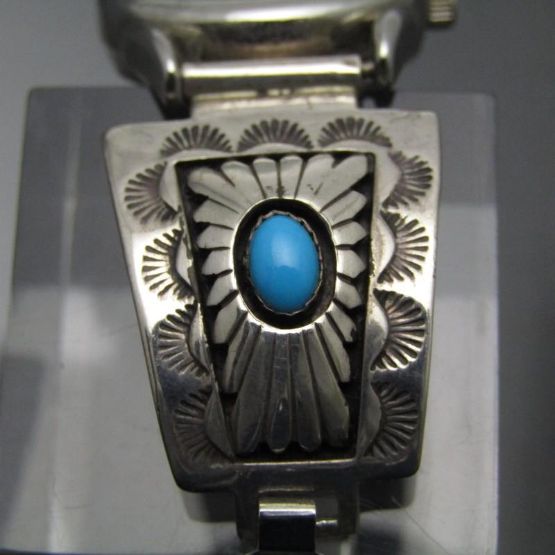 ナバホ族アーティスト作腕時計ベルト ナバホ族アーティスト作腕時計ベルト