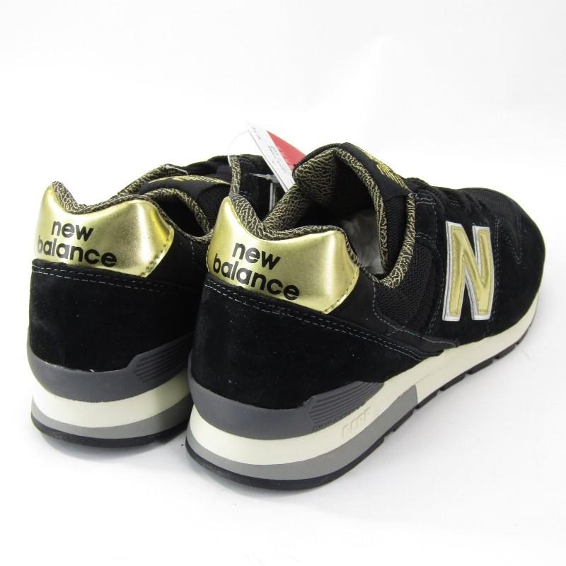 未使用 new balance ニューバランス CM996JGB オフィシャルショップ限定 BLACK/GOLD 27cm 箱付スニーカー 黒金 ブラック ゴールド 中古 30009789｜classic｜03