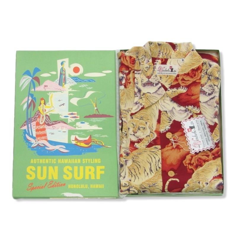 SUN SURF サンサーフ SS31814 百虎 スペシャルエディション M SUN SURF 未使用 サンサーフ 半袖アロハシャツ SS31814 百虎