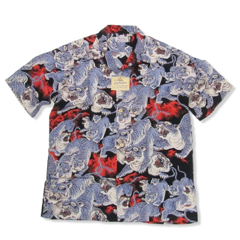 未使用 SUN SURF サンサーフ 半袖アロハシャツ SS34663 百虎  