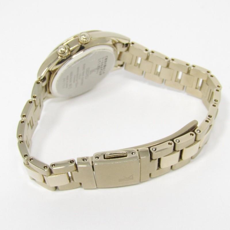 SEIKO 美品 セイコー SSQV068 LUKIA ルキア 電波ソーラー ダイヤ 白蝶