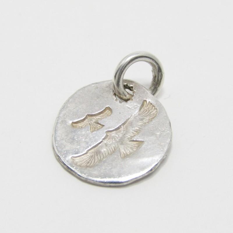 鷲見太郎 ワシミタロウ ペンダント メタル イーグル アラベスク