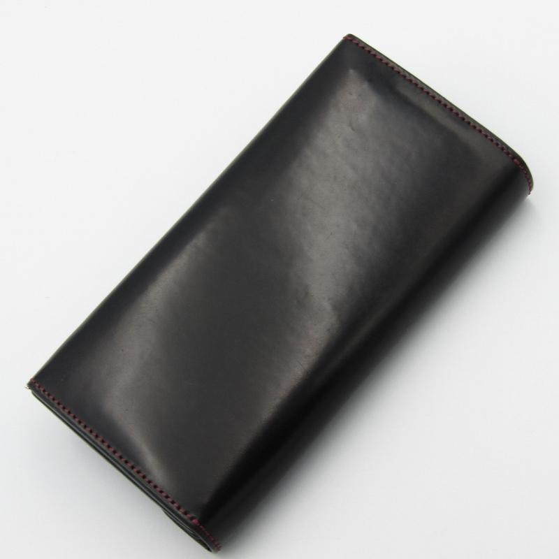 WILDSWANS ワイルドスワンズ 長財布 WAVE 国産コードバン サドル