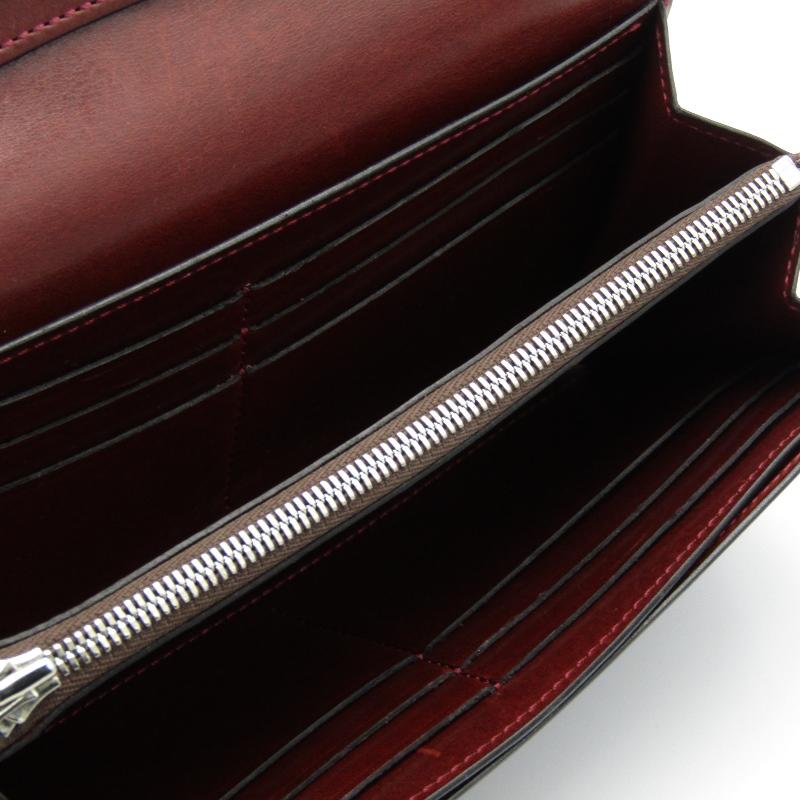 WILDSWANS ワイルドスワンズ 長財布 WAVE 国産コードバン サドル