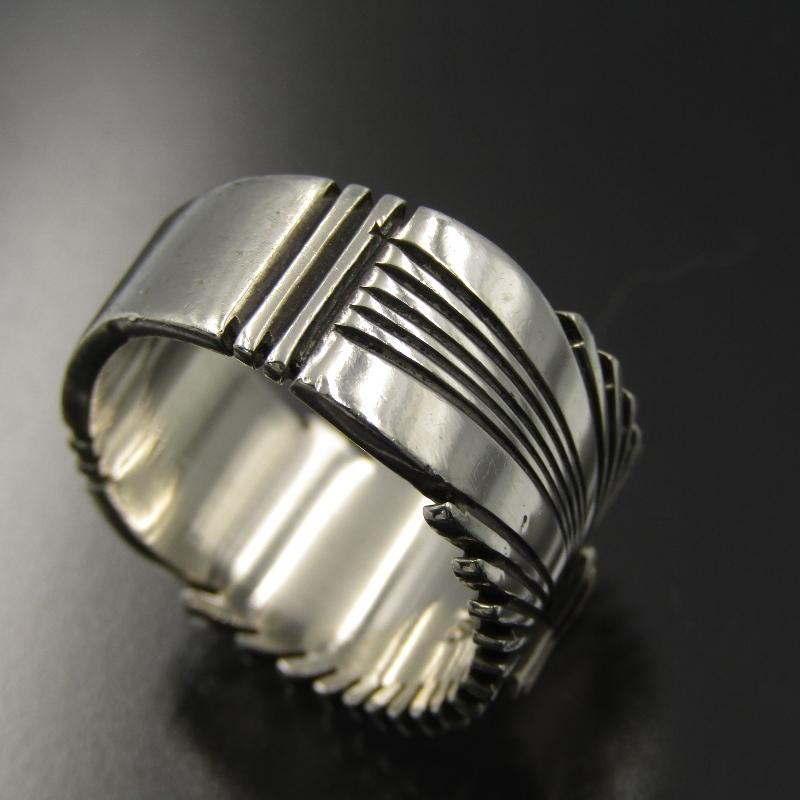 Patricia Bedonie ナバホ族 リング スターバースト 14K Patricia Bedonie ナバホ族 リング スターバースト 14K