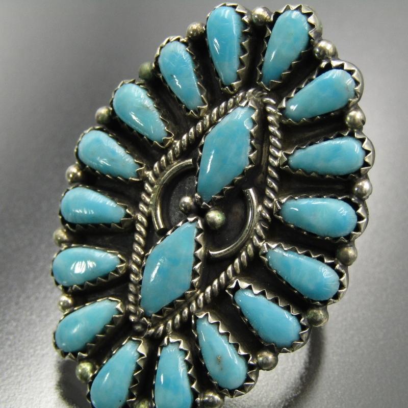 ゼイダビゲイ　リング　クラスター インディアンジュエリー ◇size ゼイタビゲイ クラスター リング｜マライカ公式通販