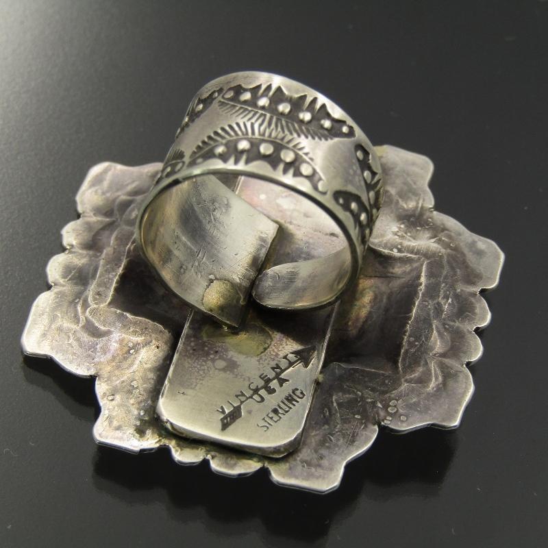 Navajo Vincent Joe Platero スタンプワーク　バングル Navajo Vincent Joe Platero スタンプワーク バングル