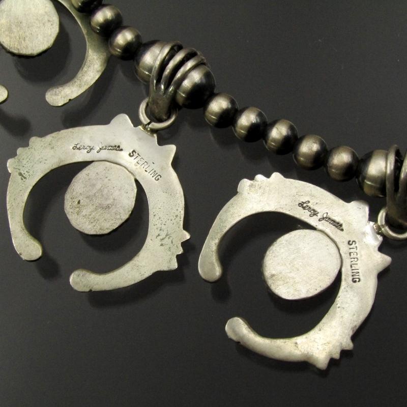 美品 Leroy James ナバホ族 ネックレス 6ナジャ ターコイズ 美品 Leroy James ナバホ族 ネックレス 6ナジャ ターコイズ