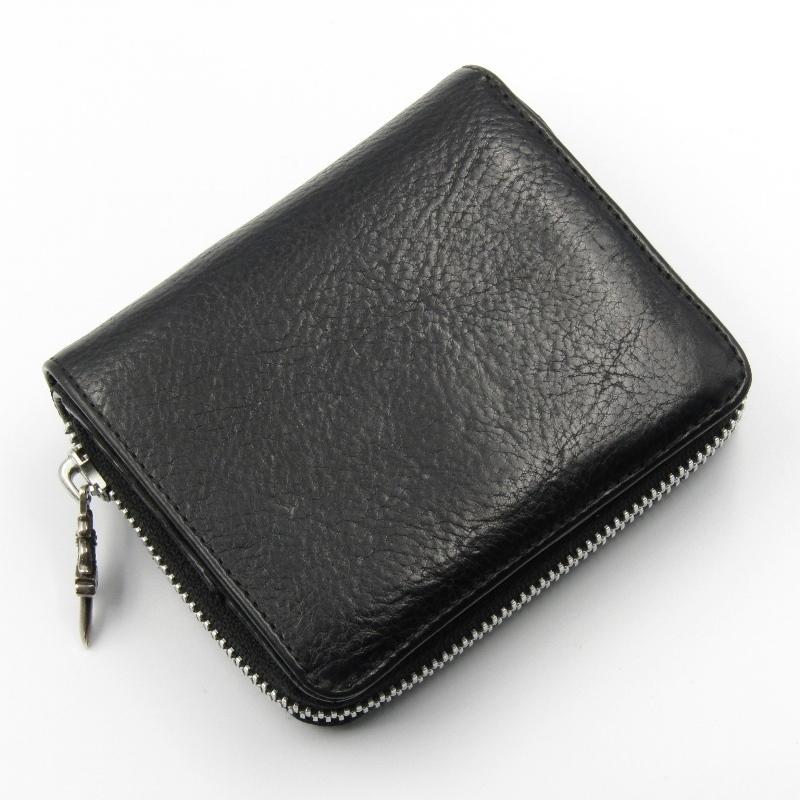 CHROME HEARTS Chrome Hearts クロムハーツ 二つ折り財布 SQ ZIP CHROME HEARTS Chrome Hearts クロムハーツ 二つ折り財布 SQ ZIP
