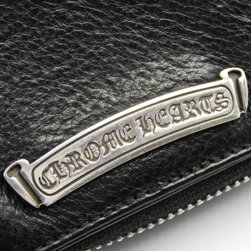 CHROME HEARTS Chrome Hearts クロムハーツ 二つ折り財布 SQ ZIP CHROME HEARTS Chrome Hearts クロムハーツ 二つ折り財布 SQ ZIP