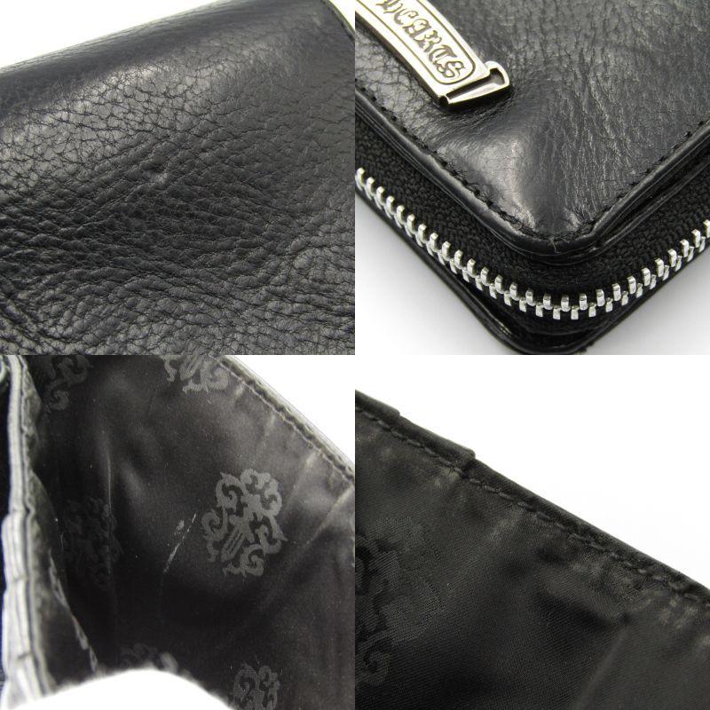 CHROME HEARTS Chrome Hearts クロムハーツ 二つ折り財布 SQ ZIP CHROME HEARTS Chrome Hearts クロムハーツ 二つ折り財布 SQ ZIP