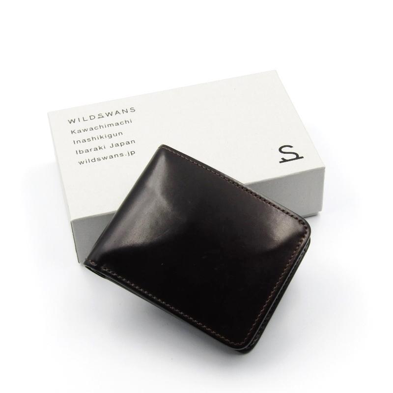 WILDSWANS ワイルドスワンズ 二つ折り財布 準定番品 シェルコードバン  