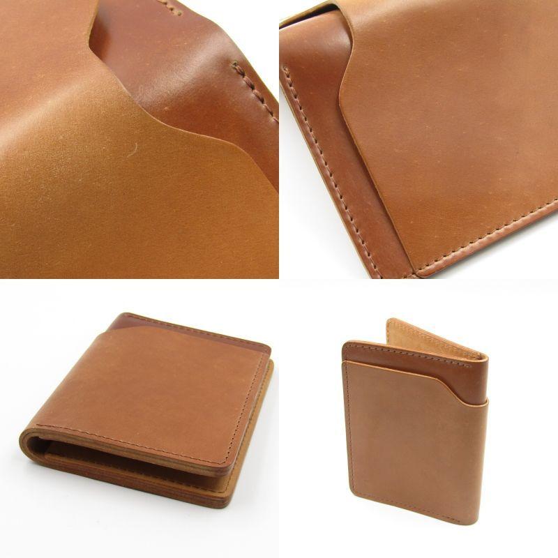 美品 Ashland Leather アッシュランドレザー 二つ折り財布 美品 Ashland Leather アッシュランドレザー 二つ折り財布