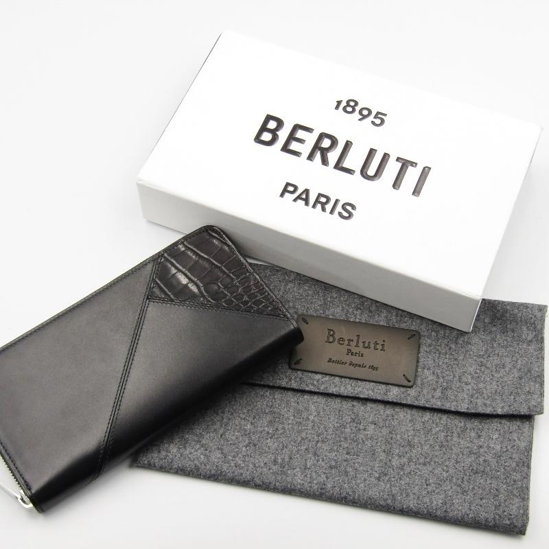Berluti 未使用 ベルルッティ 長財布 ITAUBA イタウバ パッチ Berluti 未使用 ベルルッティ 長財布 ITAUBA イタウバ パッチ