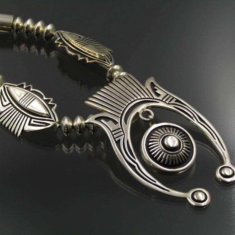 INDIAN JEWERLY フランシス・ビゲイ ナジャトップ ペンダントトップ F.L Begay Naja Pendant Top (ナジャ ペンダントトップ) 【TQ