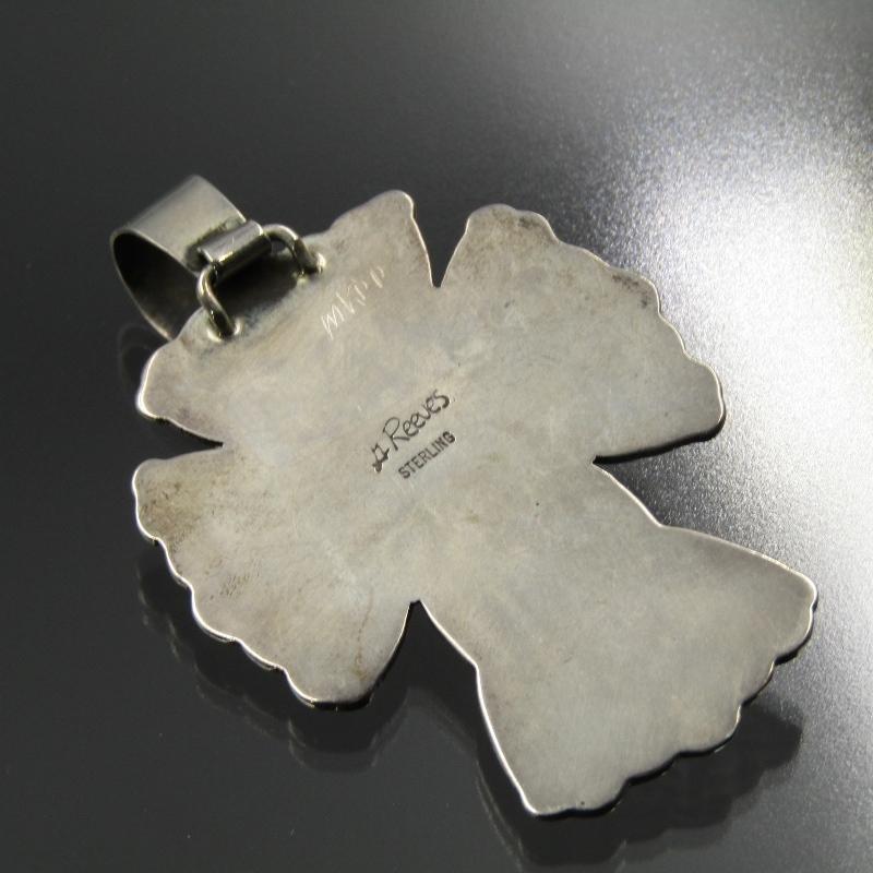良品 Gary Reeves ナバホ族 ペンダント ターコイズ クロス 良品 Gary Reeves ナバホ族 ペンダント ターコイズ クロス