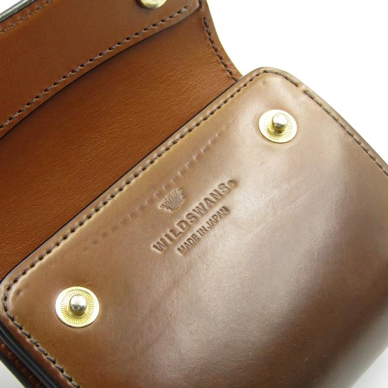 WILDSWANS ワイルドスワンズ 三つ折り財布 別注 ENO シェル WILDSWANS ワイルドスワンズ 三つ折り財布 別注 ENO シェル