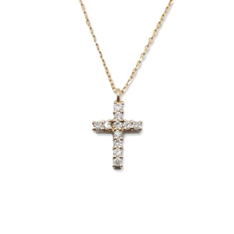 GARNI ガルニ ネックレス K18PG MM Cross Pendant GN11064 GARNI ガルニ ネックレス K18PG MM Cross Pendant GN11064