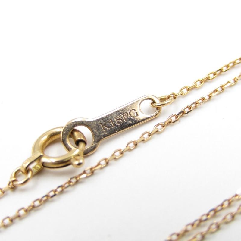 GARNI ガルニ ネックレス K18PG MM Cross Pendant GN11064 GARNI ガルニ ネックレス K18PG MM Cross Pendant GN11064