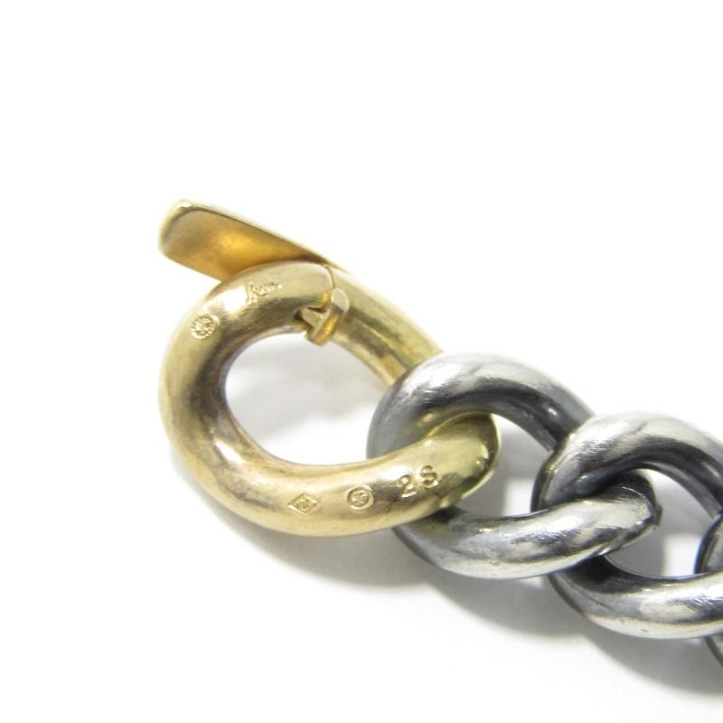 良品 hum ハム ブレスレット et-BR64S Humete Chain Bracelet SS 良品 hum ハム ブレスレット et-BR64S Humete Chain Bracelet SS