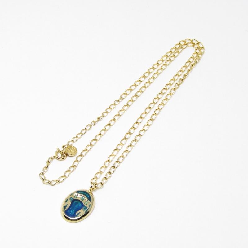 良品 SAHRIVAR シャフリーバル ネックレス ENAMELED NECKLACE エナメル  