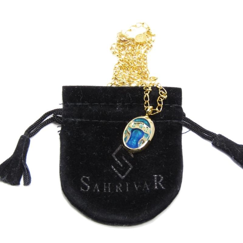 良品 SAHRIVAR シャフリーバル ネックレス ENAMELED NECKLACE エナメル  