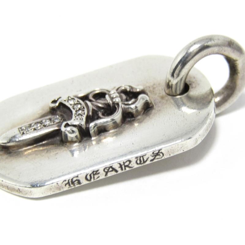 CHROME HEARTS Chrome Hearts クロムハーツ ペンダント ドッグタグS