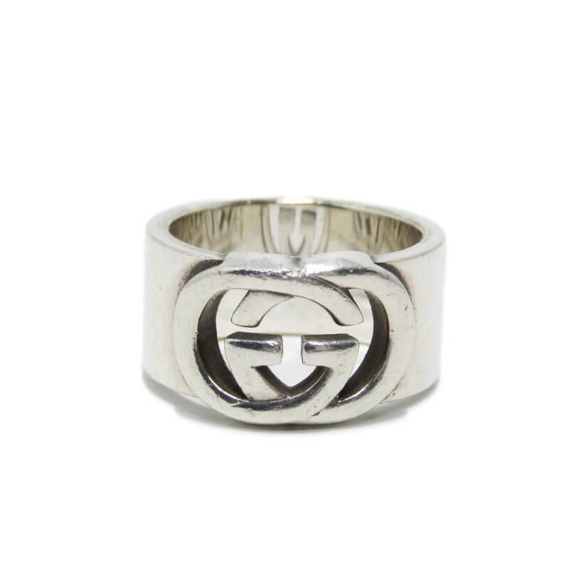 GUCCI グッチ リング インターロッキングG シルバー925 13号 30010955 