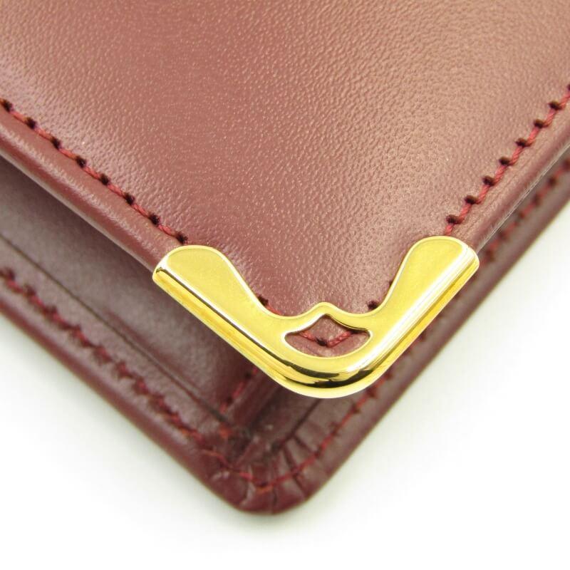 未使用 Cartier カルティエ 長財布 L3000465 マストライン 二つ折り 