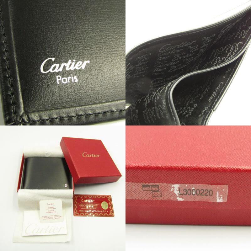 美品 Cartier カルティエ 二つ折り財布 L3000220 パシャドゥ 美品 Cartier カルティエ 二つ折り財布 L3000220 パシャドゥ