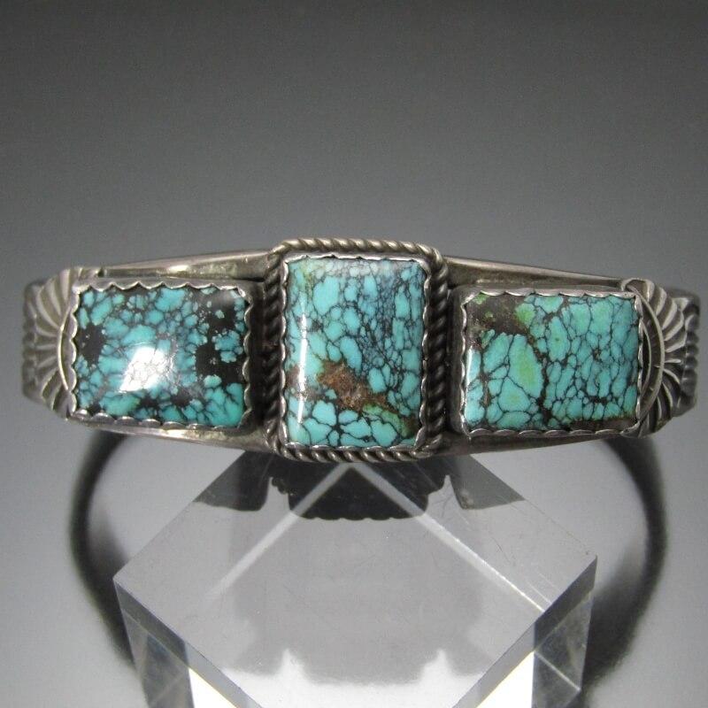 Eugene Hale ナバホ族 バングル ターコイズ シルバー 30011085