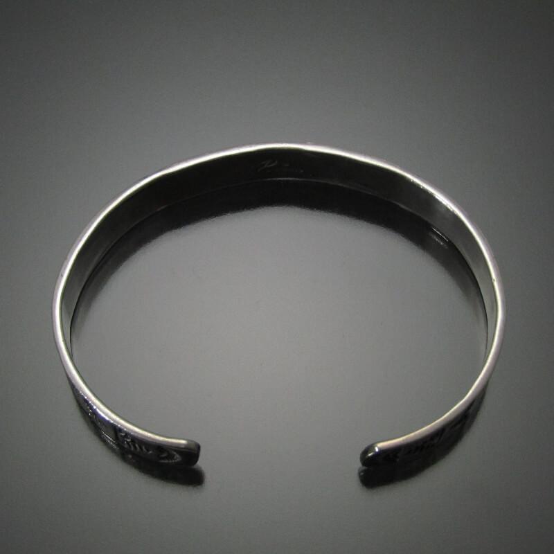 Vincent Joe Platero　ナバホ　スタンプワーク　バングル Vincent Joe Platero ナバホ スタンプワーク バングル アクセサリー