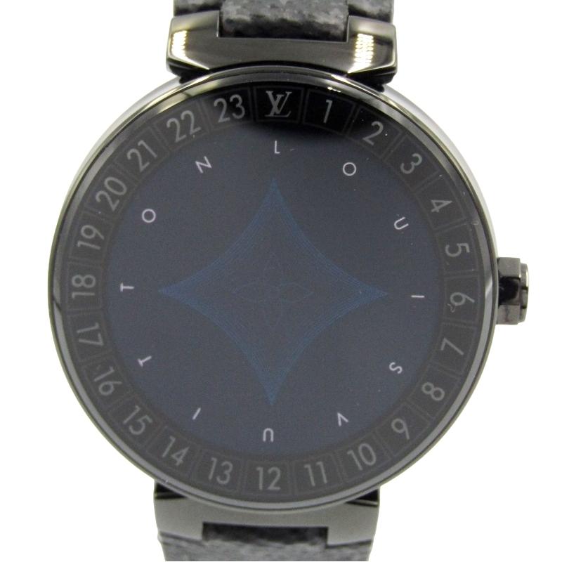 ルイヴィトン タンブール ホライゾン QA002Z 腕時計 LOUIS VUITTON 良品 ルイヴィトン 腕時計 QA002Z タンブール