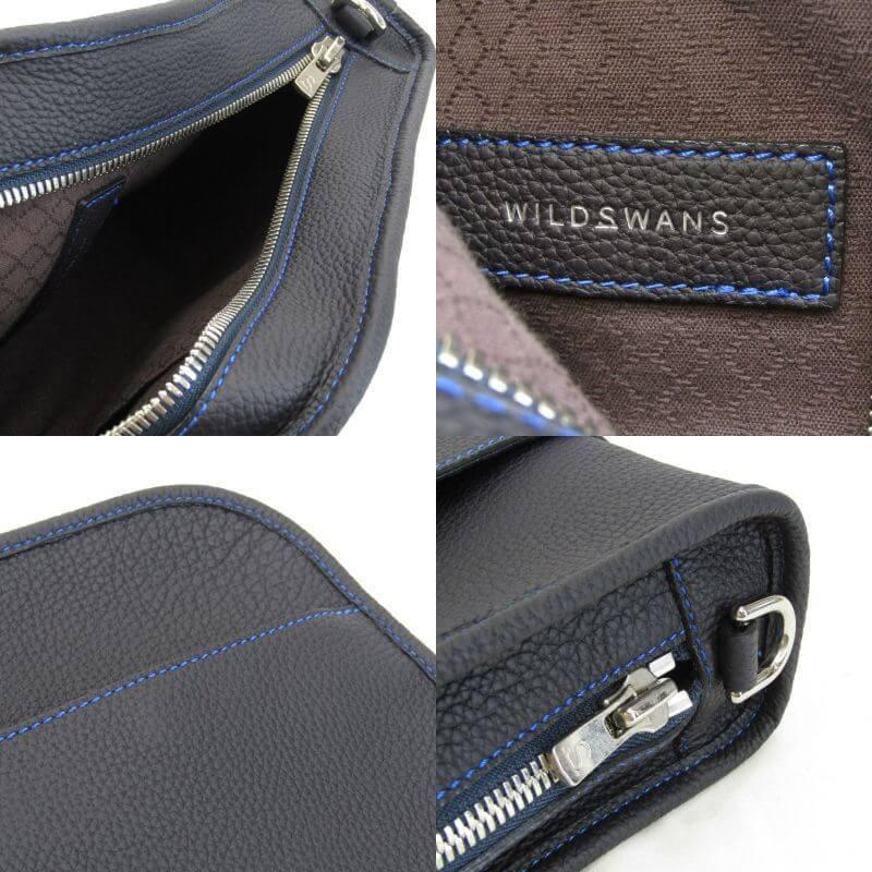 WILDSWANS 美品 ワイルドスワンズ ショルダーバッグ SOLON WILDSWANS 美品 ワイルドスワンズ ショルダーバッグ SOLON