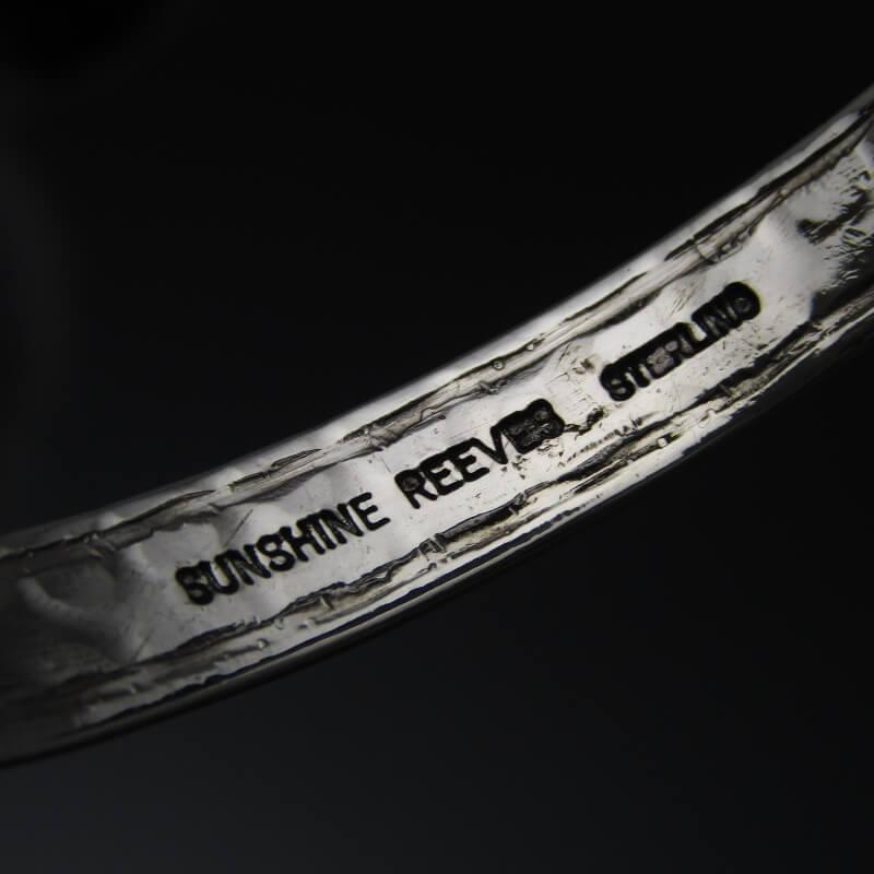 美品 Sunshine Reeves ナバホ族 バングル トライアングル 美品 Sunshine Reeves ナバホ族 バングル トライアングル