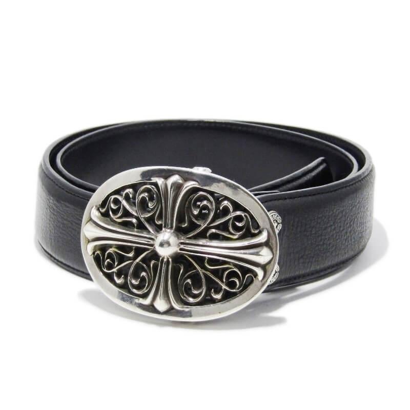 Chrome Hearts クロムハーツ クラシックオーバル クロス バックル 
