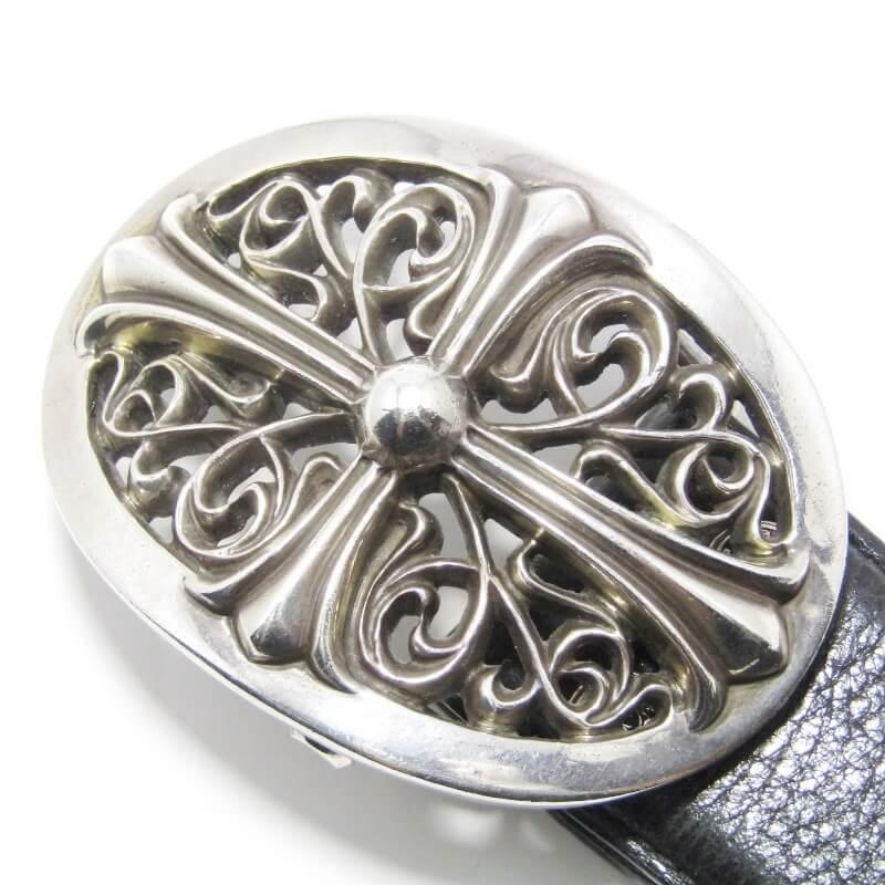 Chrome Hearts クロムハーツ クラシックオーバル クロス バックル 