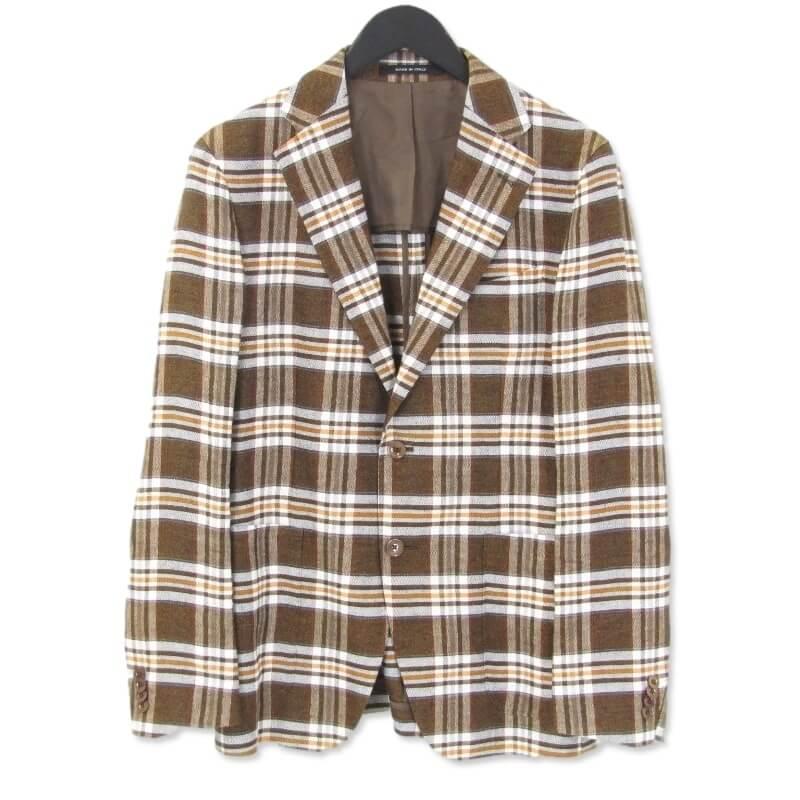 美品 TAGLIATORE タリアトーレ テーラードジャケット チェック 1SVS22K  