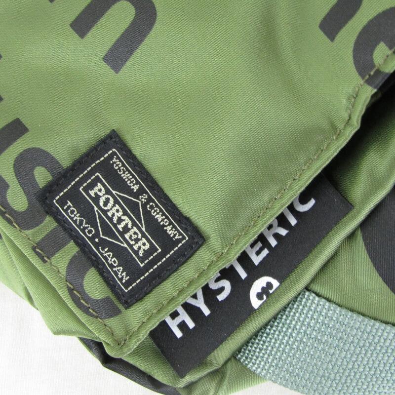 PORTER × HYSTERIC GLAMOUR ポーター ウエストバッグ WAIST BAG PORTER × HYSTERIC GLAMOUR ポーター ウエストバッグ WAIST BAG