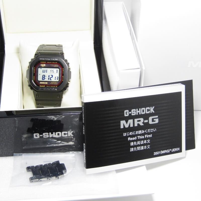G-SHOCK 美品 CASIO Gショック MRG-B5000B-1JR MR-G コバリオン チタン 