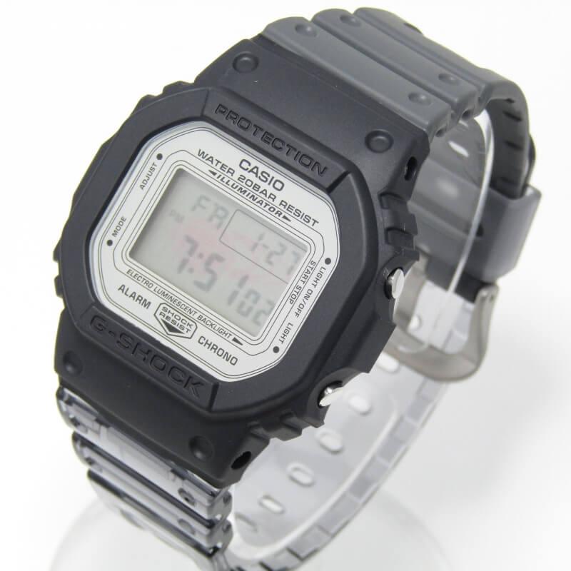 未使用 CASIO G-SHOCK Gショック BEAMS DW-5600VT ビームス別注 クレイジーパターン スケルトン 本体のみ ブラック 黒  30011837