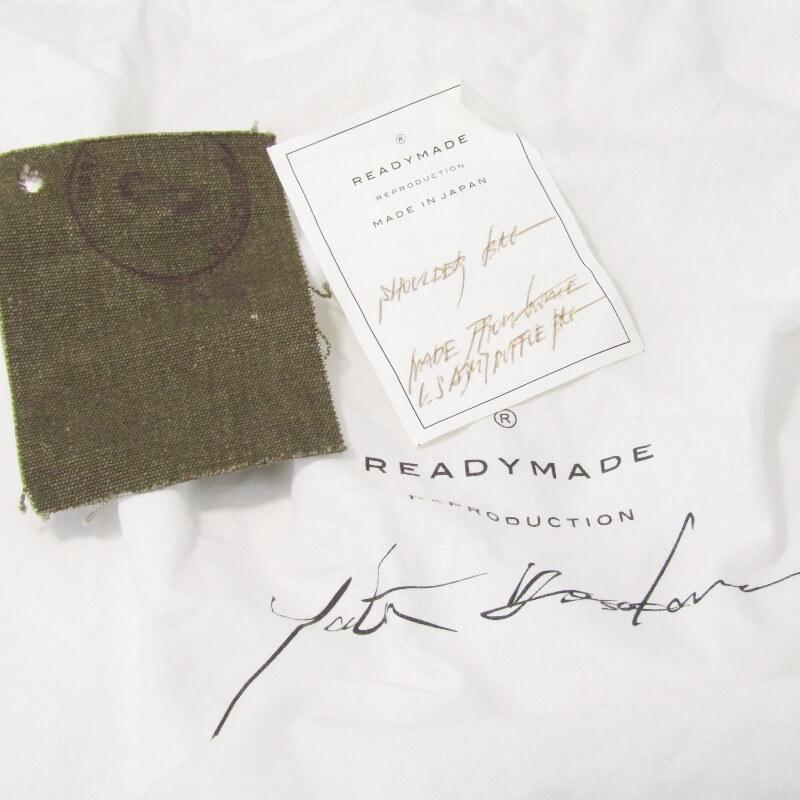 【美品】READYMADE ショルダーバッグ オリーブグリーン Readymade ロゴ ショルダーバッグ | グリーン | FARFETCH JP