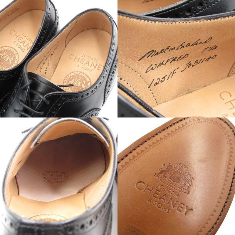 未使用 JOSEPH CHEANEY チーニー UK7.5F WILFRED セミブローグ 未使用 JOSEPH CHEANEY チーニー UK7.5F WILFRED セミブローグ