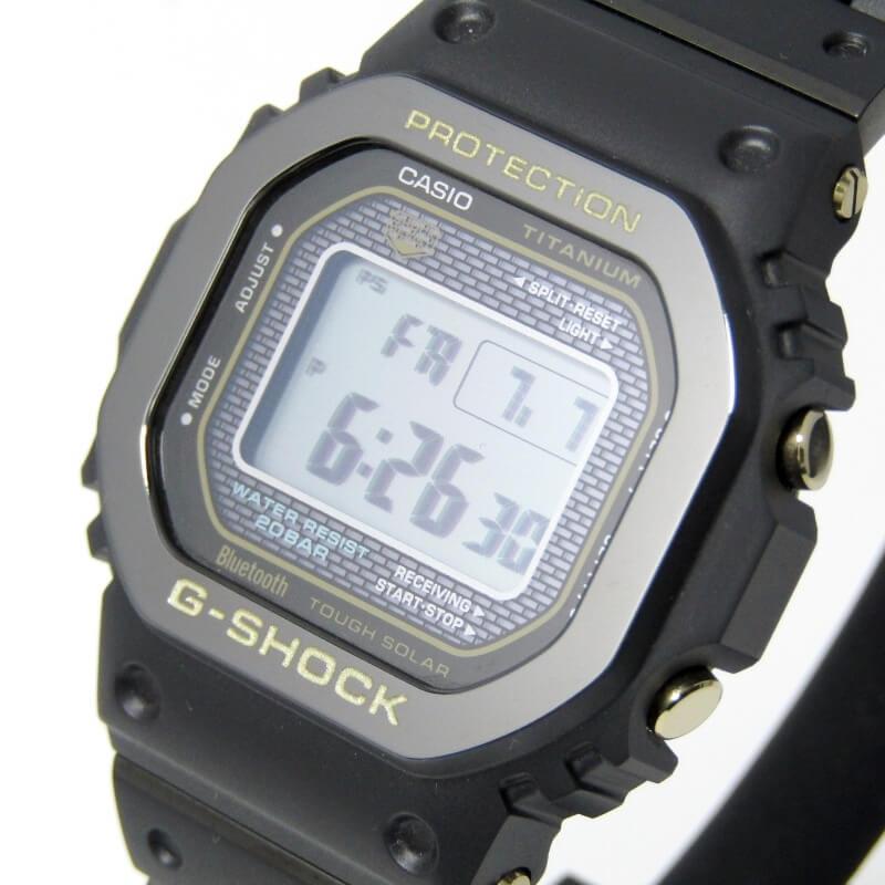 時計 GMW-B5000TB G-SHOCKから外装にチタンを使った新型「GMW-B5000TB」デザインは
