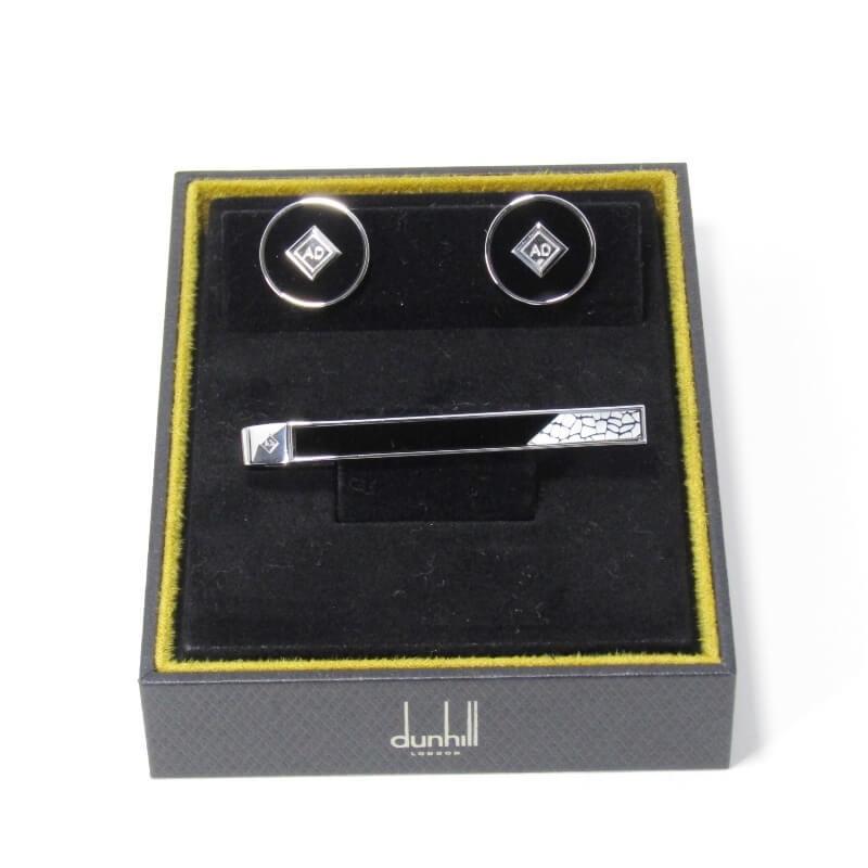 dunhill 美品 Dunhill ダンヒル カフスボタン ネクタイピン dunhill 美品 Dunhill ダンヒル カフスボタン ネクタイピン