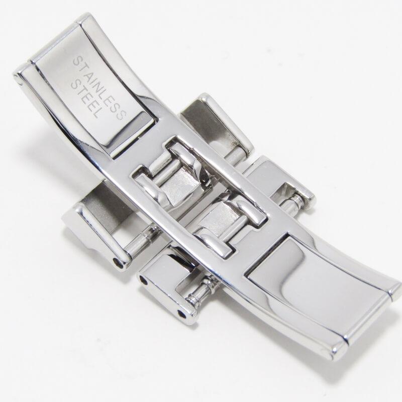 カミーユフォルネ 旧ロゴ Dバックル ステンレス 16mm Camille Fournet 美品 CAMILLE FOURNET カミーユフォルネ D