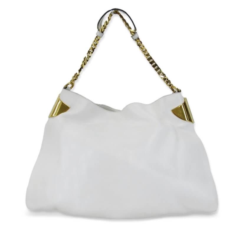 GUCCI グッチ タッセル チェーン ショルダーバッグ 290682 カーフ 